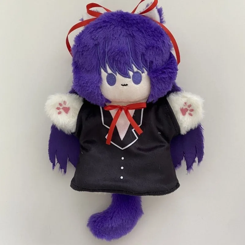 25CM Anime DATE A LIVE Tokisaki Kurumi Yatogami Tohka Cosplay Cartoon Doll Fluffy Cotton Halloween Gift Toys Soft Hand Puppets