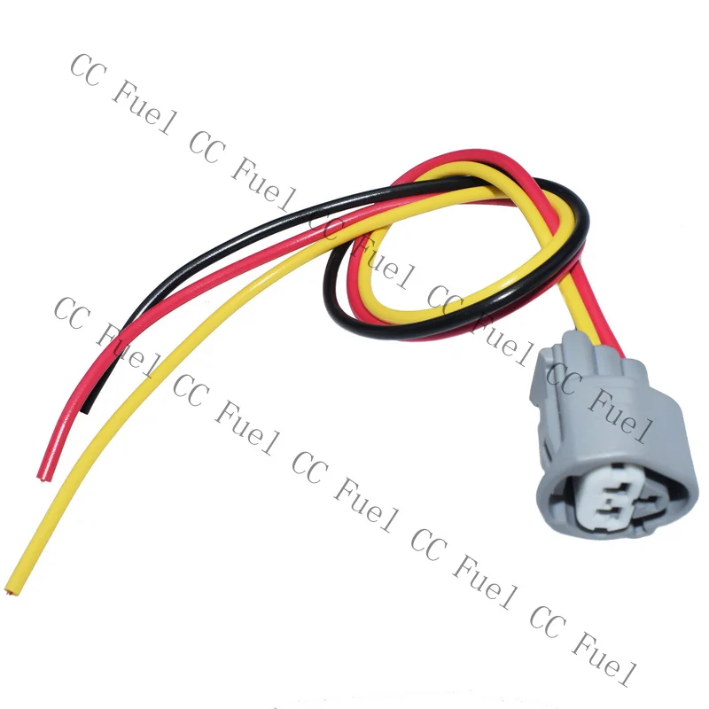 C+ Connector pigtail Wire Harness for 90980-11451 Toyota 3-Way Coolant Temp Sensor
