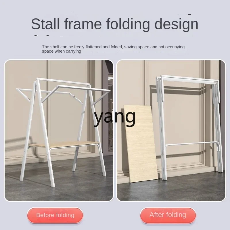 

YJQ mobile foldable stall custom outdoor shed stall float night market market shelf