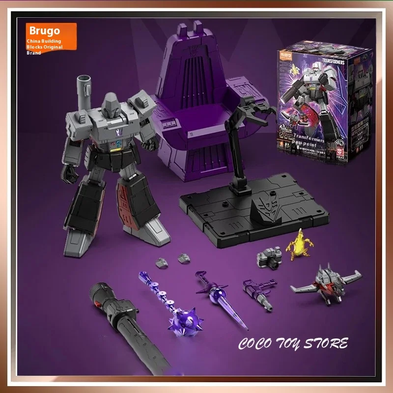 Original Blokees Transformers One Beyond Verion Megatron Optimus Prime Sentinel Prime Elita One Robot Toys Kids Birthday Gifts