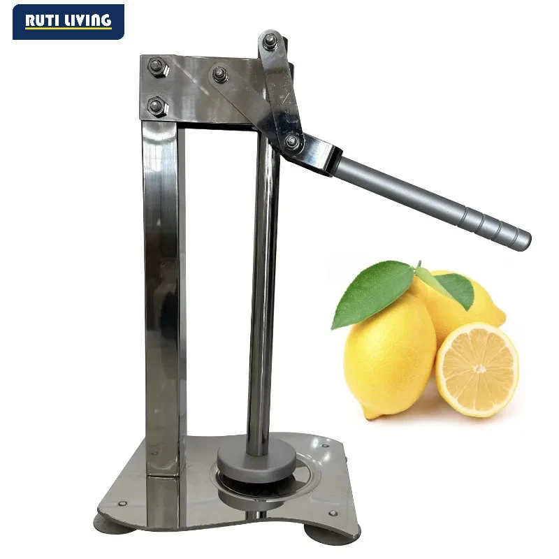 Manual Heavy Duty Lemon Lime Squeezer Lemon Clip Lemon Smasher Citrus Juicer, Press Machine for Marking Cocktail