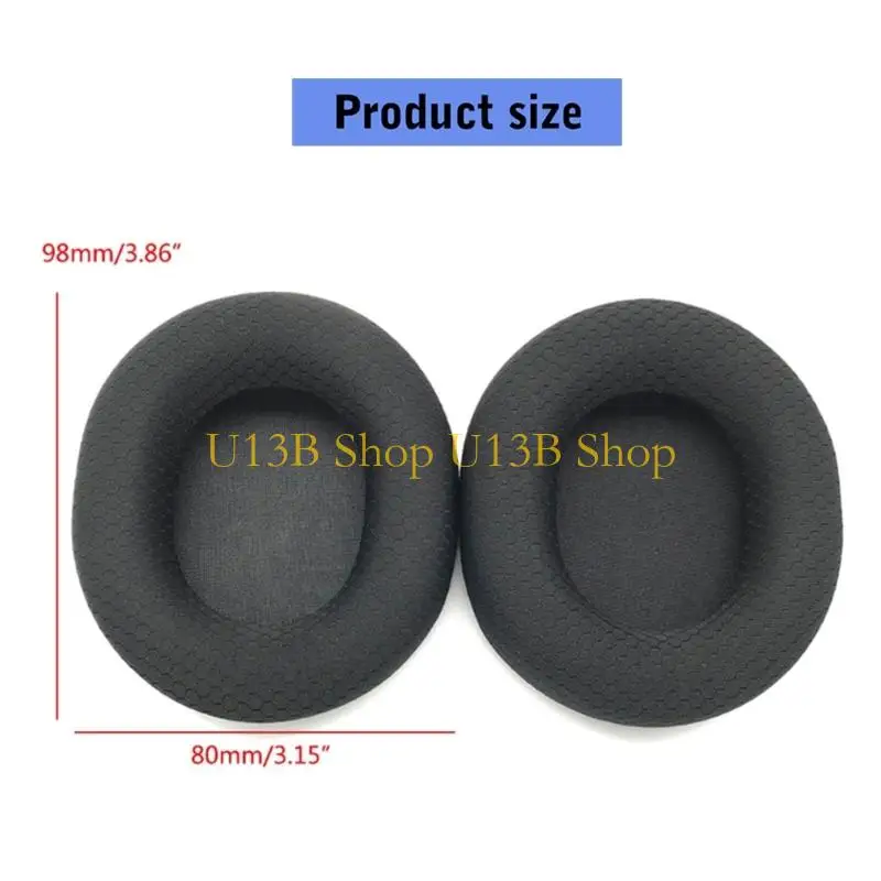 U13B 헤드셋 EARPAD ARCTIS 용 소프트 폼 쿠션 1 3 5 7 9X 게임 헤드폰