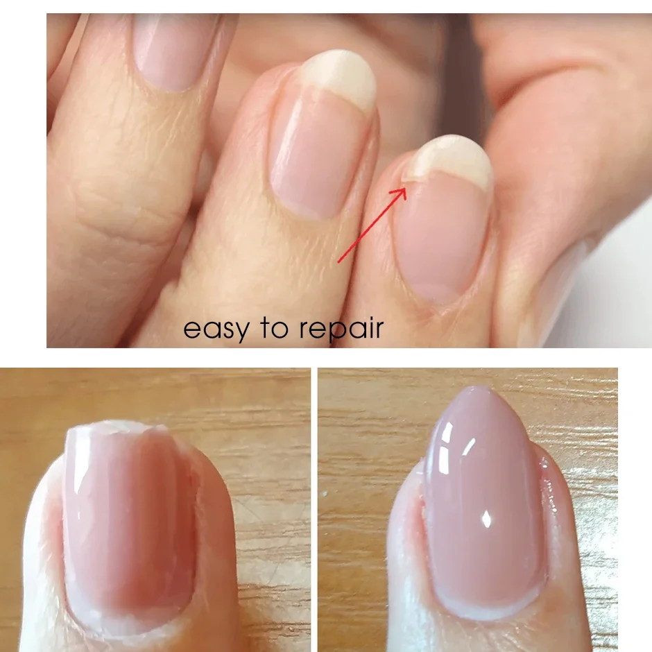 Accesorio de manicura para extensión de uñas, reparación rápida de Gel de fibra de construcción