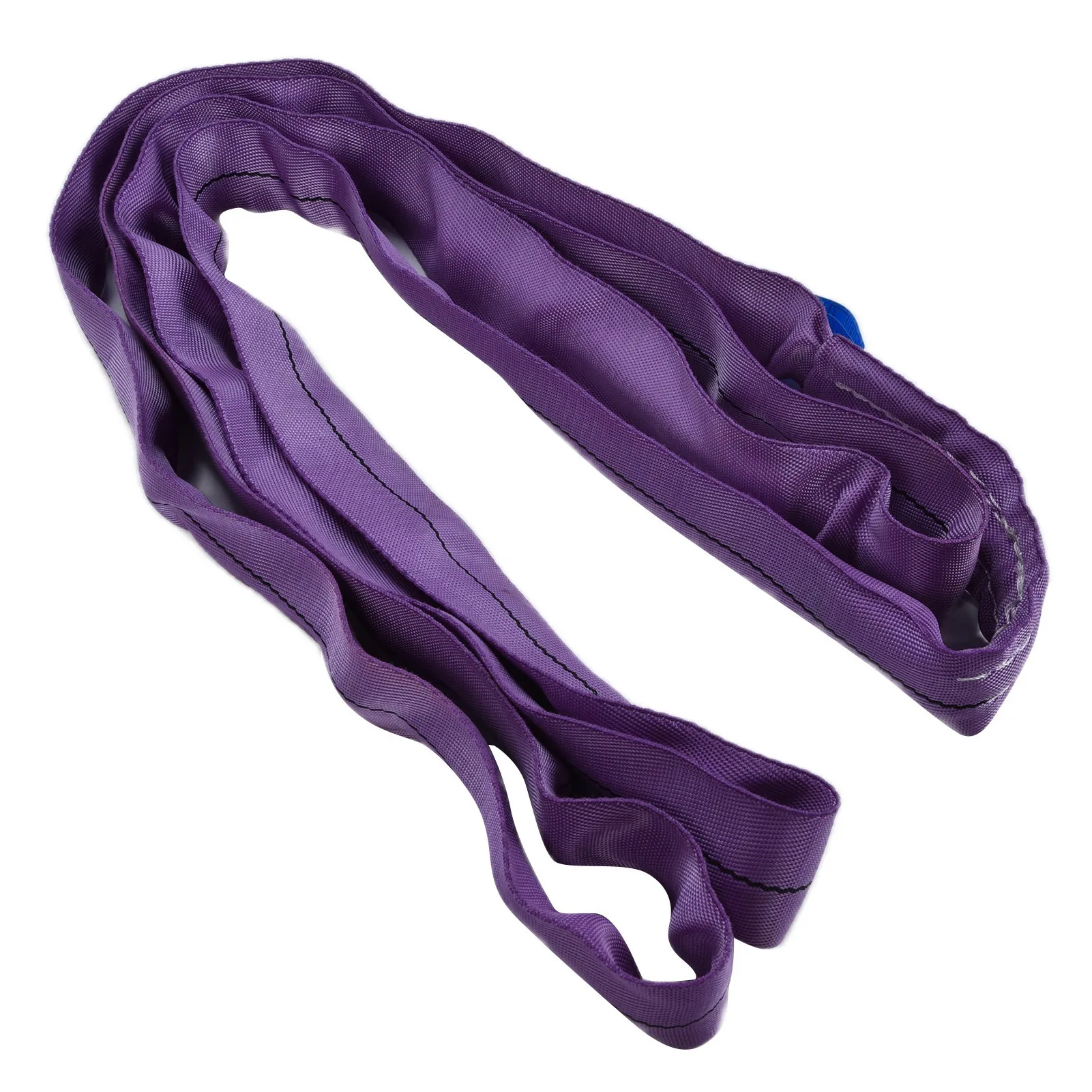 رافعة حبال مستديرة حبال رفع مستديرة 1T حبال رفع مستديرة لا نهاية لها PES الأشرطة المرنة عالية القوة رافعة تزوير الملحقات