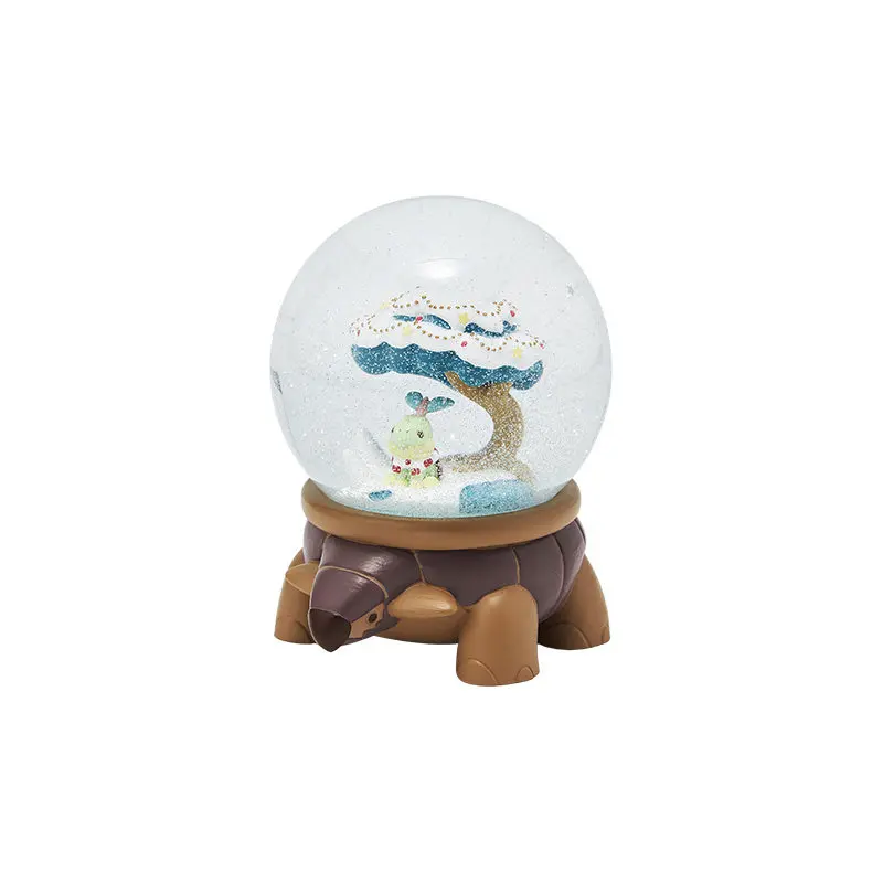 

Pokemon Geniune Holiday Wish Series High Quality Glass Snow Ball Room Desk Ornaments Children Birthday Christmas Gift