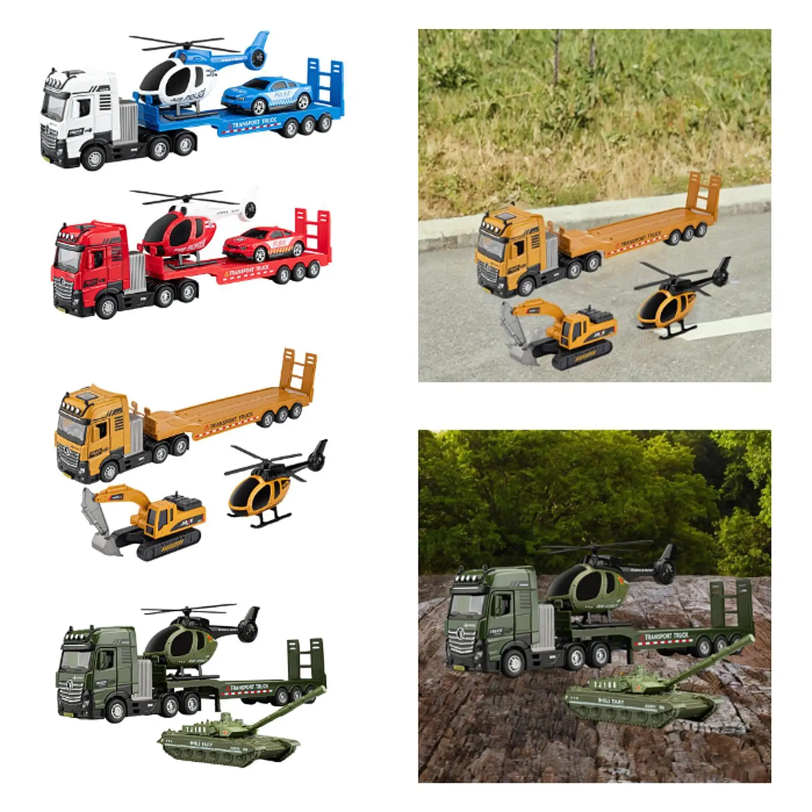 

Toy Vehicle Truck 1/50 Scale Engineering Truck for Toddlers Age 3+ Boys