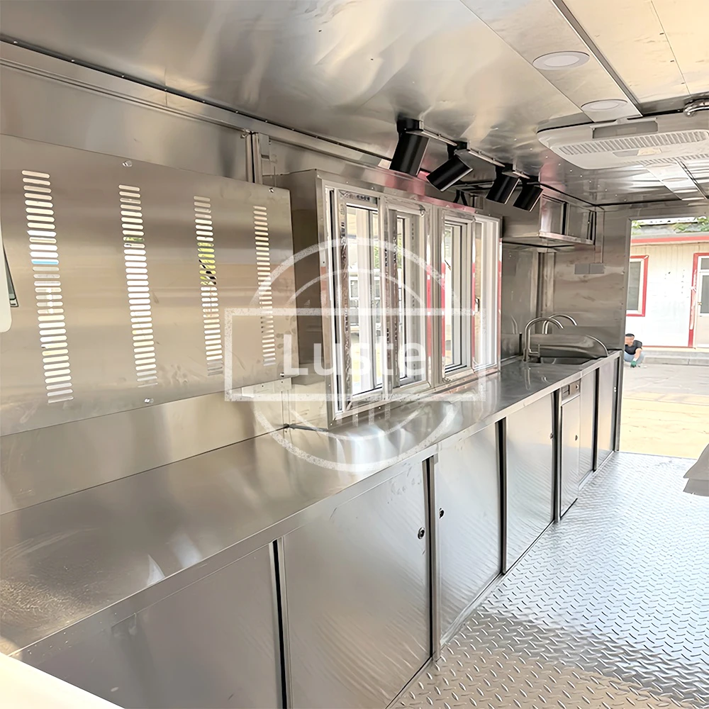 Прицеп для еды Мобильный грузовик в форме гамбургера Мобильный бизнес-фабрика Индивидуальный автомобильный ресторан