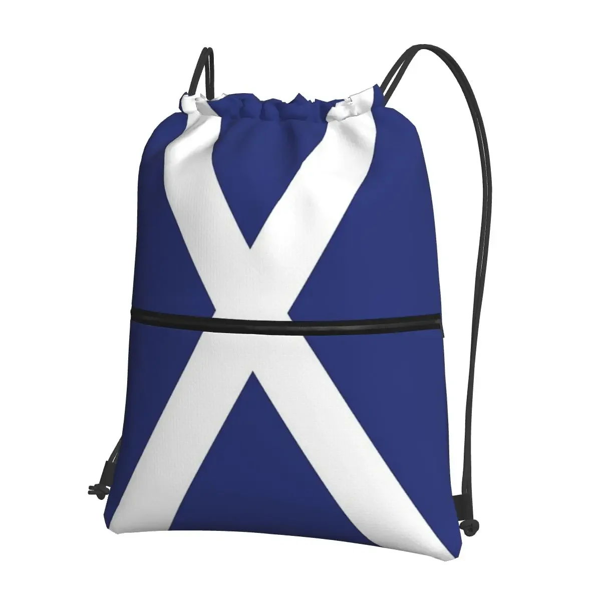 

Scotland Flag Portable Backpacks Drawstring Bag Multi-function Drawstring Bundle Pocket Shoes Bags For School Students