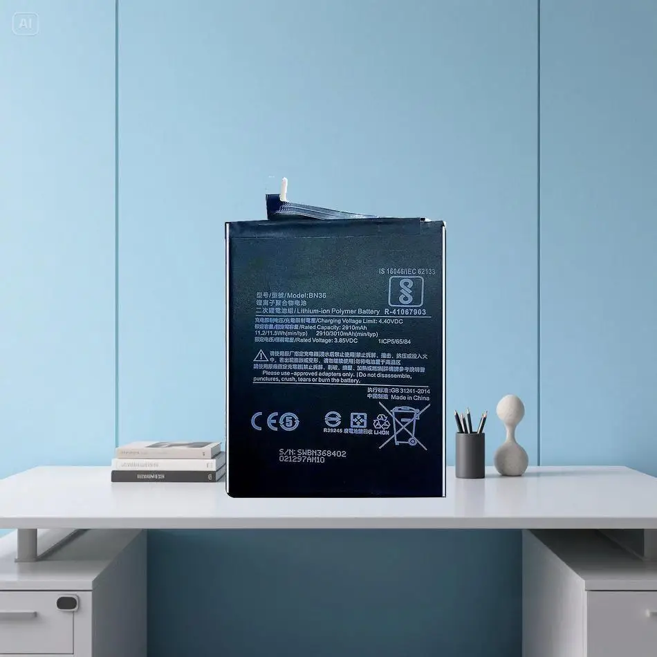 

BN36 2910 мАч аккумулятор мобильного телефона долговечная работа для Xiaomi MI 6X Mi6x A2 Mia2