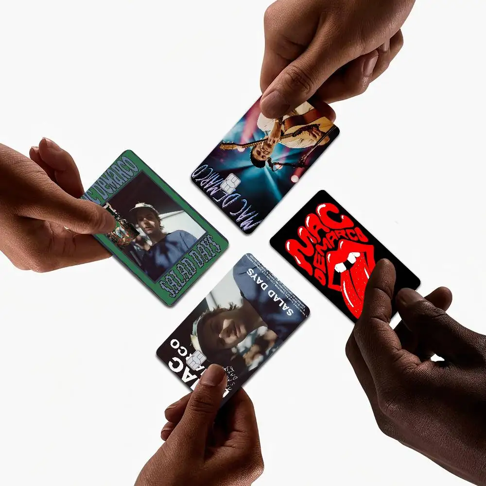 

Pop Rock Singer Mac Demarco Game Anime Sticker Film Skin Cover Case For Small Large No Chip Debit Credit Card Front Side