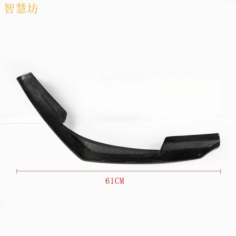 Suitable for Mitsubishi Evolution Carbon Fiber Modification EVO 8 9 Front Lip Small Bag JP Model Two-Piece Front Splitter Chin