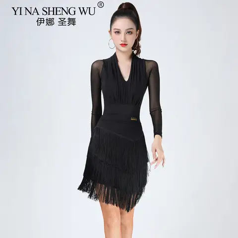 8 best sales लैटिन नृत्य पोशाक प्रतियोगिता - №3