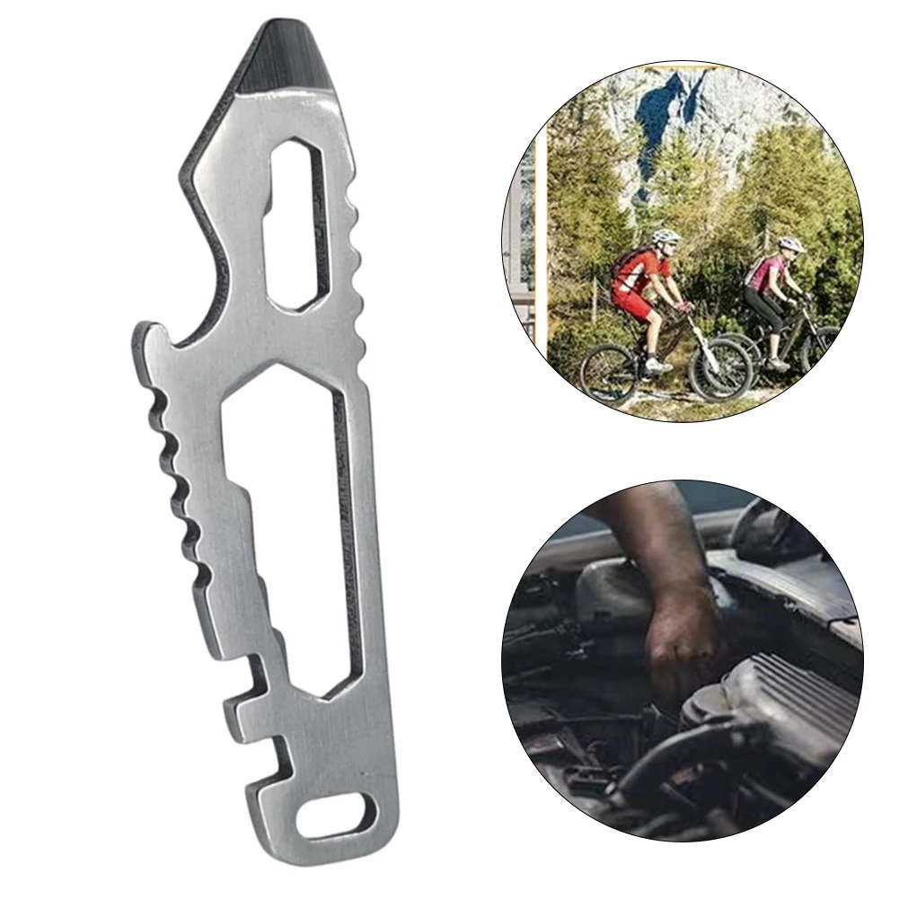 

Outdoor Part Pocket Tool Home Life Material Stainless Steel Size 6.8*1.9*0.3cm Small Weight 13g 1pc Comfortable