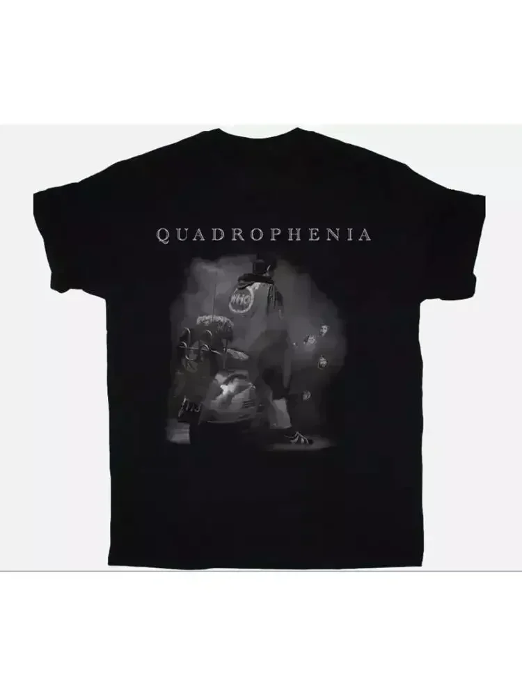 The Who Quadrophenia 1973 Schwarzes Baumwoll-T-Shirt S 5XL