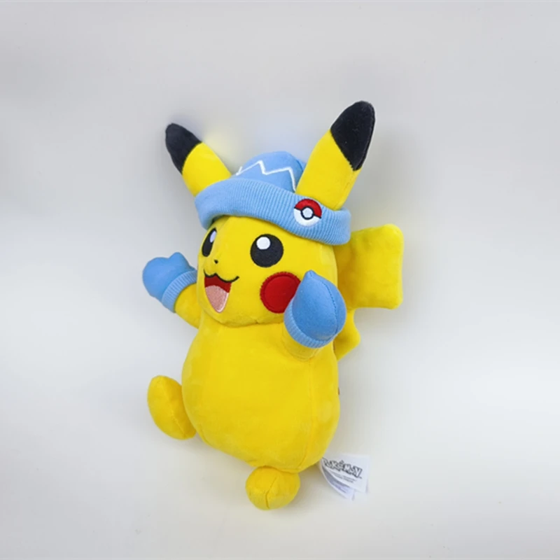 Pokemon Pikachu Winter Hat and Mittens-8-Inch Plush toy gifts for kids - view 5