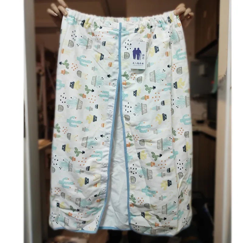 Men Women Adult Diaper Apron Elderly Leak Proof Diaper Pad Incontinence Prevention Urine Pad Washable Diaper Skirt﻿