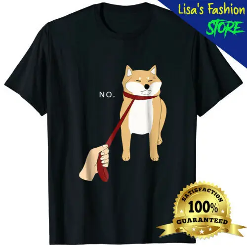 Cute Shiba Inu T-Shirt Nope Dog Meme Shiba Inu Lovers Men Women Funny Tee