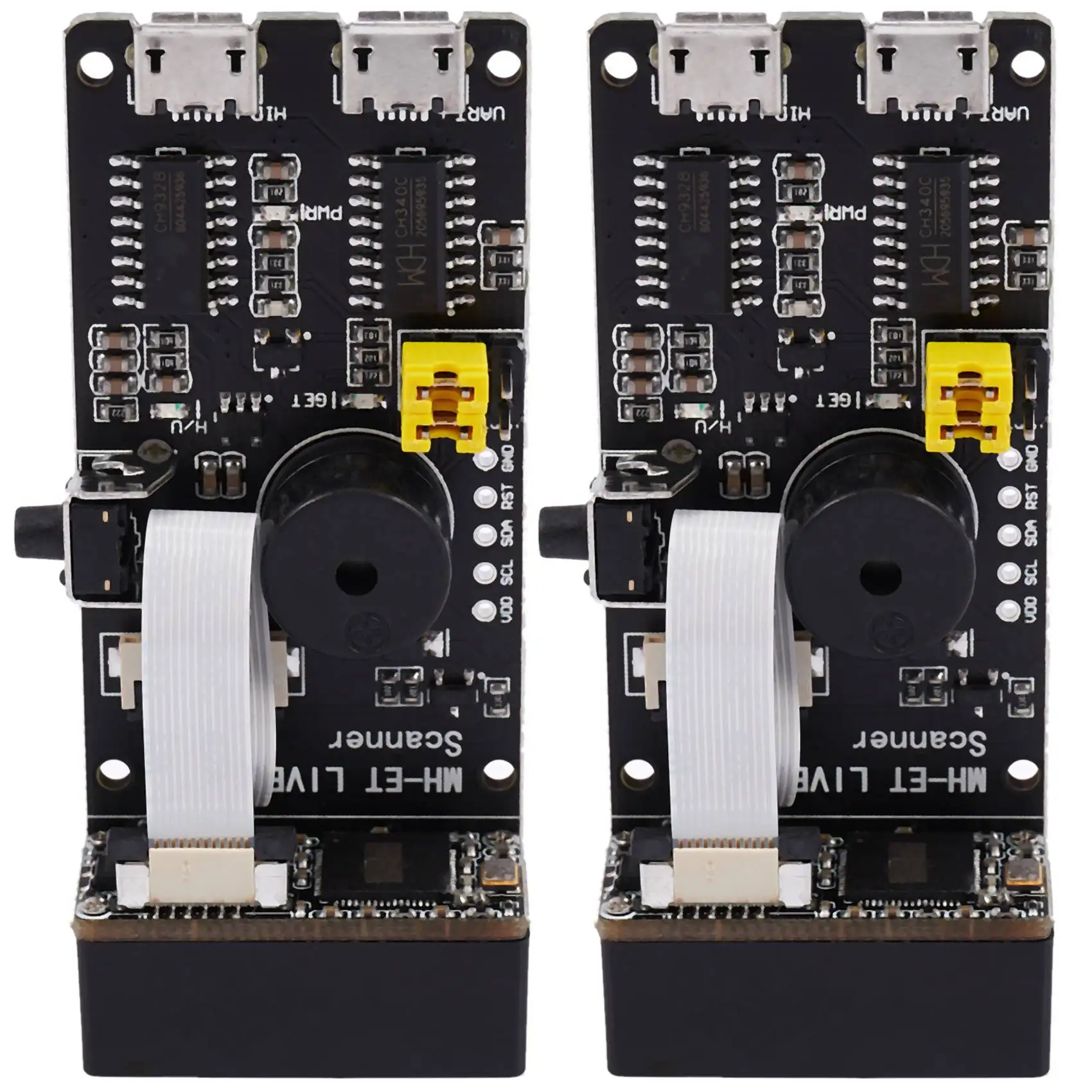 B50B-2X Qr /1D/2D/Scanner di codici V3.0 Modulo di riconoscimento scansione codici a barre Comunicazione seriale Interfaccia Uart Ingresso tastiera USB