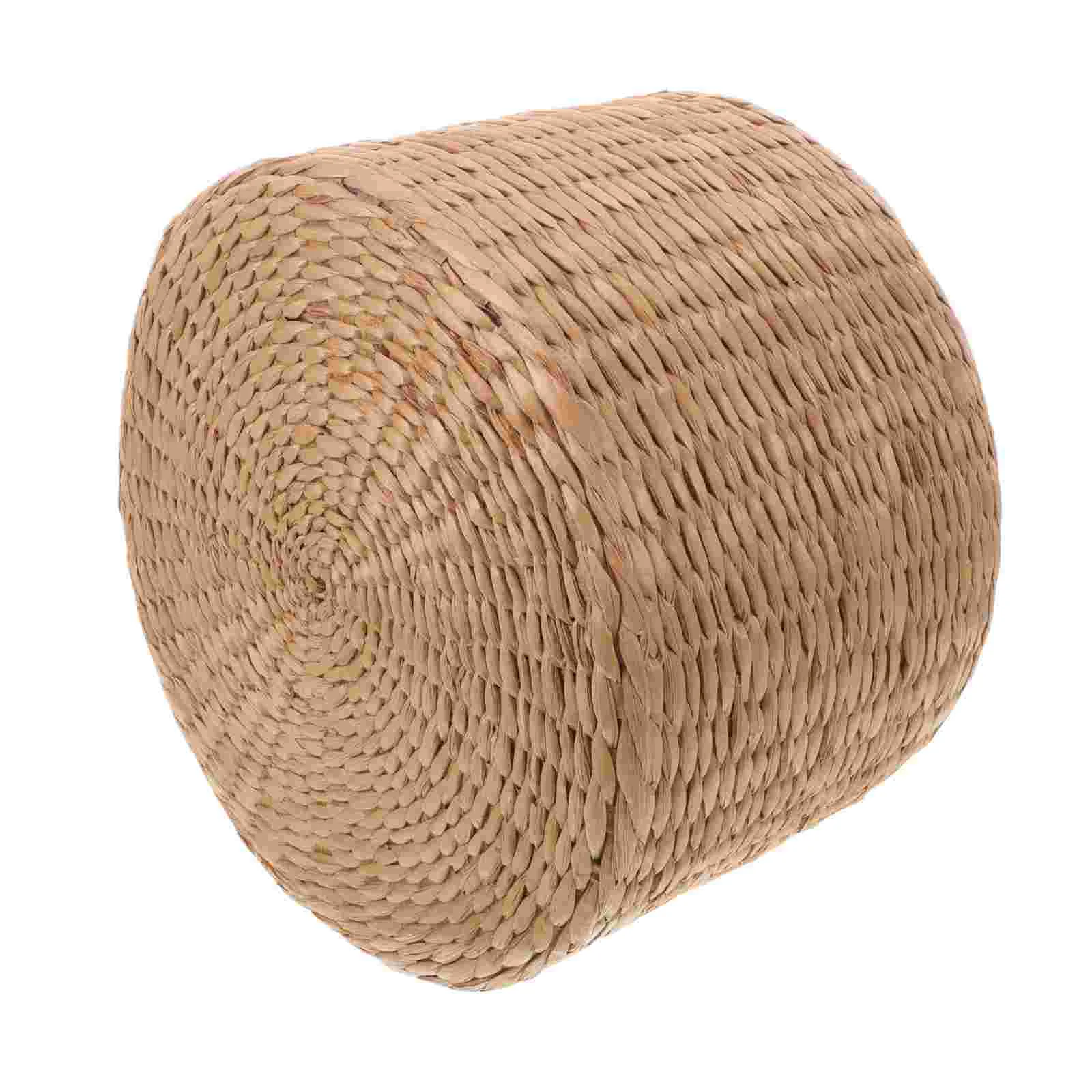 

Low Stool Step Children's Woven Toddler Toilet Seats Kids Hand Weave Natural Rattan Grass Small