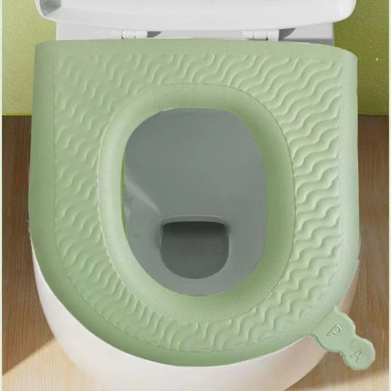 Superior Universal Toilet Seat Macaron Color Four Seasons Closestool Mat Soft Toilet Seat Cushion Bathroom Toilet Accessories EV