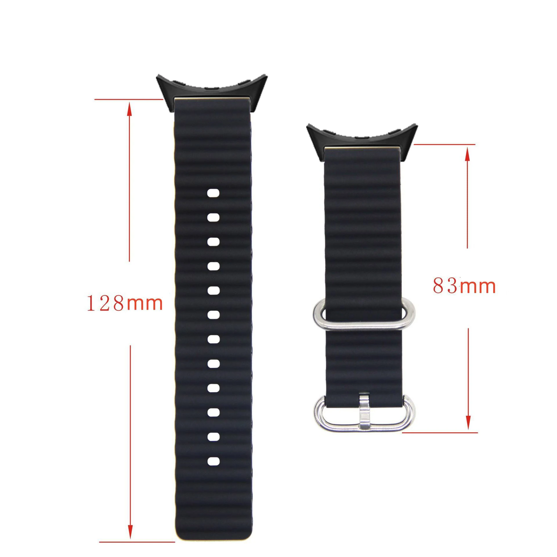 Ocean strap For Google Pixel Watch 2 band Replacement belt Sport silicone bracelet Correa for Pixel Watch straps Accessories