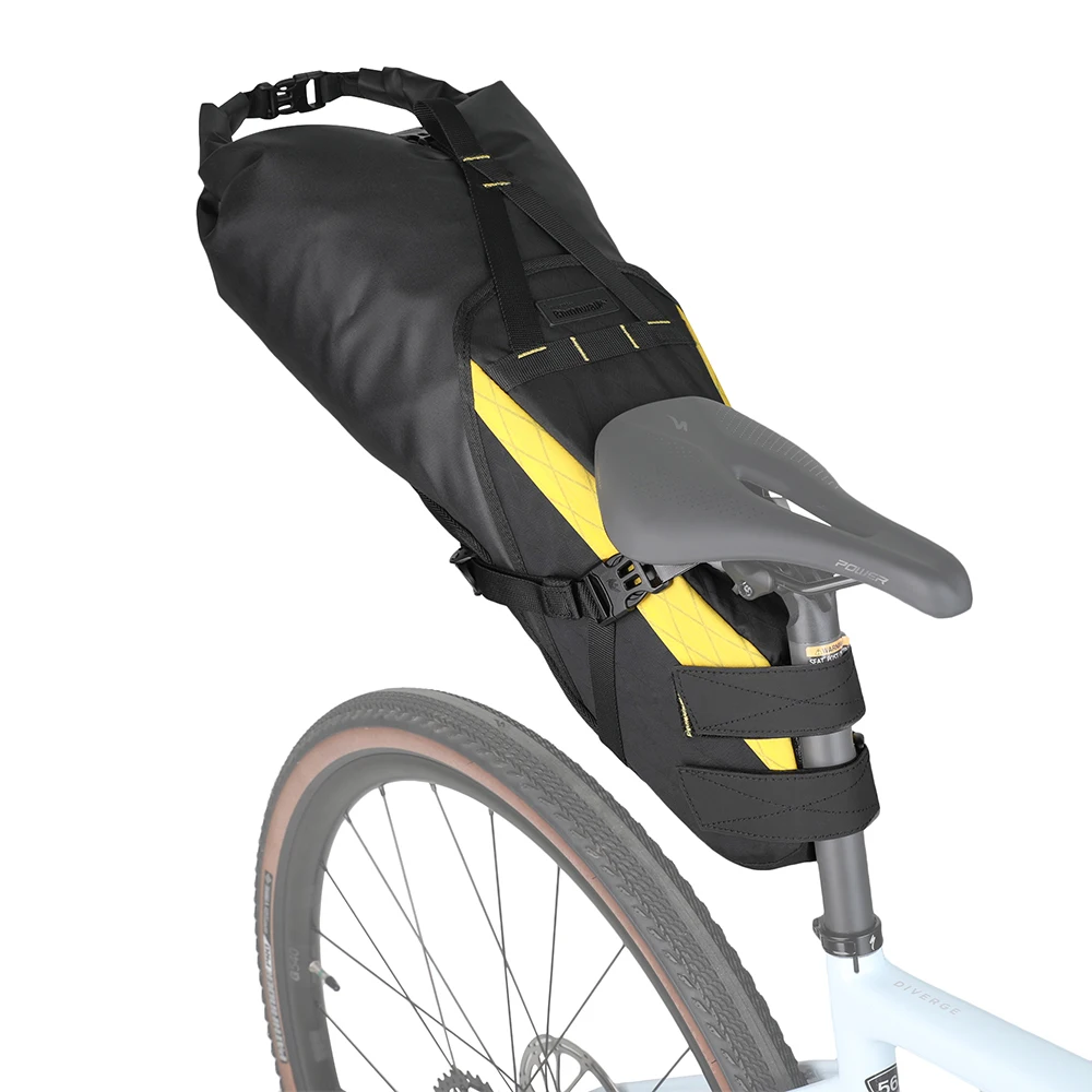 Rhinowalk-自転車サドルバッグ,防水,取り外し可能なドライバッグ,大