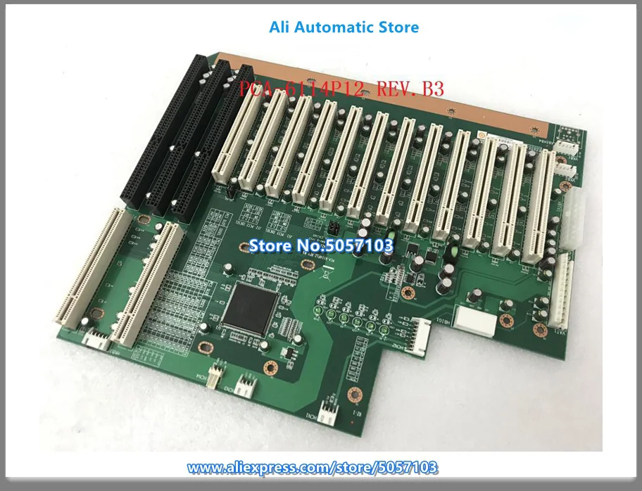 PCA-6114P12 Rev.B3 IPC Backplane Passivo 12 Interfaces PCI