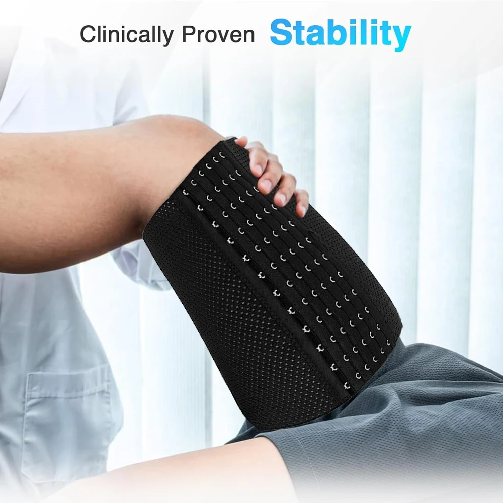 1 Paar Oberschenkeltrainer für Frauen, Shapewear, Beinkontrolle, schlankmachender Body Shaper, Oberschenkel-Cincher-Band – Oberschenkel-Kompressionsmanschette – Detail 3
