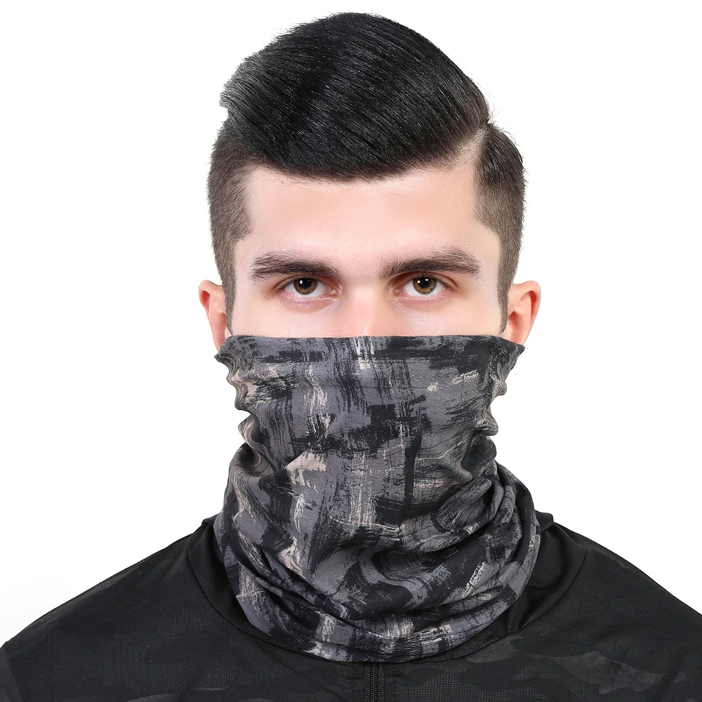 Multifunktionale nahtlose Radfahren Stirnbänder für Frauen Männer Streifen Gesicht Bandanas Kopfschmuck Sport Maske Fahrrad Sturmhaube Halstuch – Detail 8