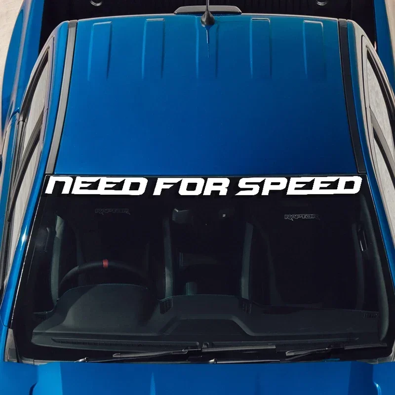 NEED FOR SPEED Letter Car Stickers for Front Windshield Decorative Vehicle Body Styling Reflective Vinyl Decals Auto Accessories