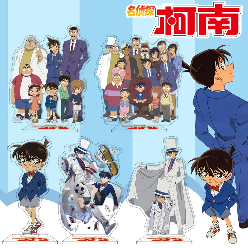 Detective Conan Acrylic Standee Anime Merchandise Collectible Figure Gift High Quality Print Customizable Replica Support