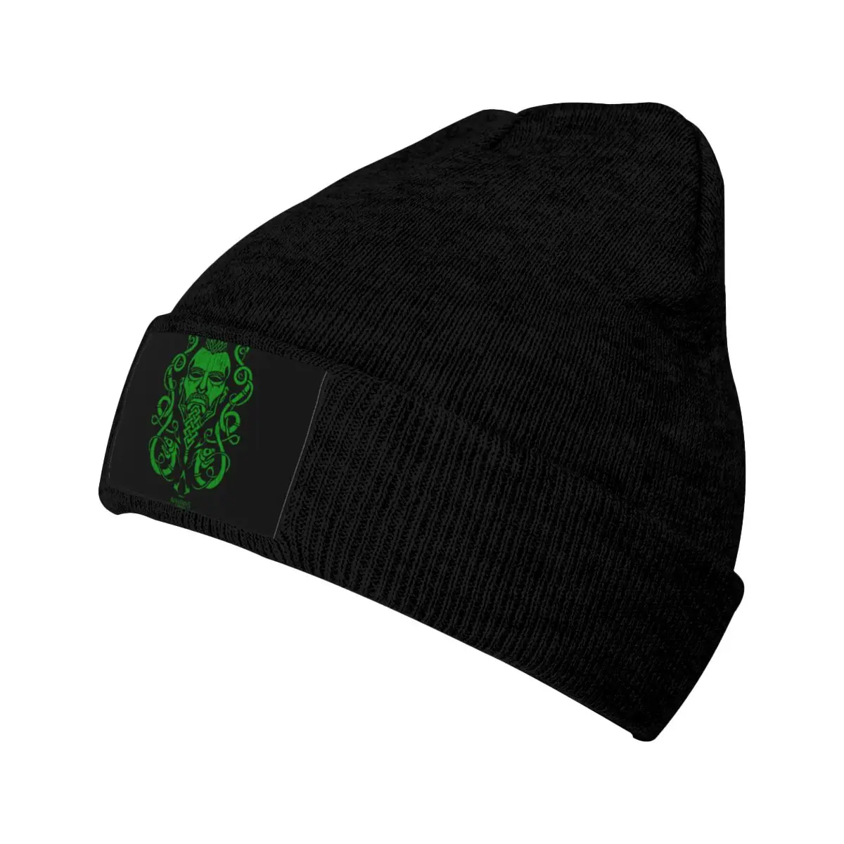 Assasins Creed Valhalla Green Logo Knitted Beanie Hat Beanies Cap Cool Hipster High Quality