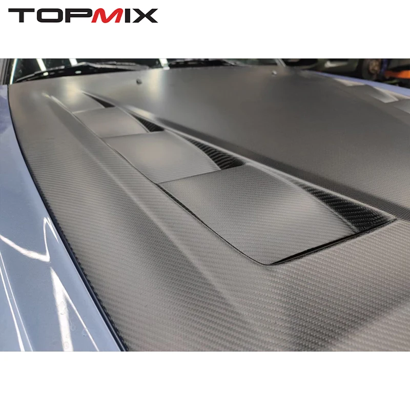 For Honda S2000 AP1/AP2 MU-Style Carbon Fiber Engine Bonnet (High-Quality, Lightweight Vented, Matte/Gloss Finish, New Condition