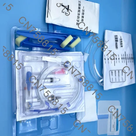 腹腔ドレナージ看護、使い捨て器具包装、カテーテル包装