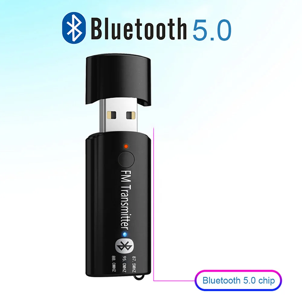 مجموعة ترقية السيارة، جهاز استقبال بلوتوث 3.5 ملم، محول صوت ستيريو لاسلكي، USB، جهاز إرسال FM، مجموعة مكالمات بدون استخدام اليدين، راديو FM