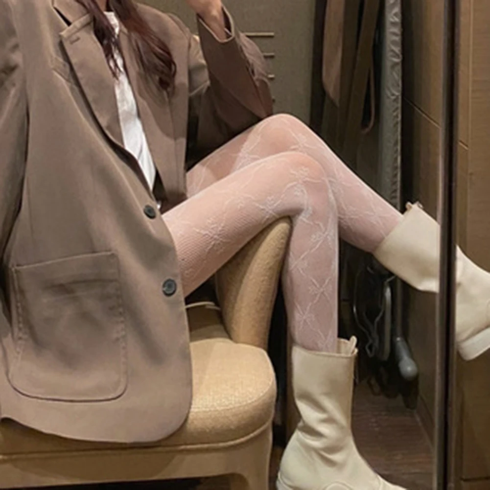 

Fishing Net Socks Rose Diamond Sexy Black Hollow Out Stockings Woman Socks Pantyhose Sexy Lingerie Japanese Tights Woman Panties
