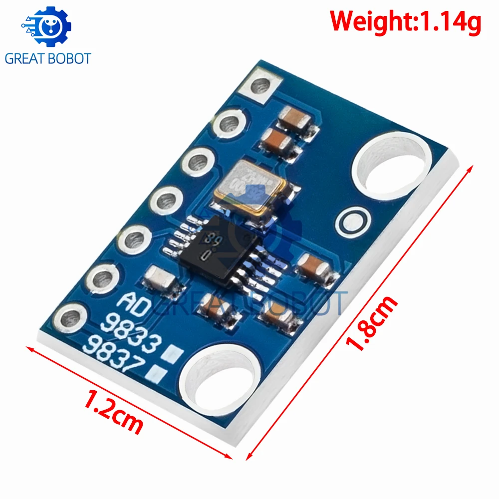 BS AD9833 Programmable Microprocessors Serial Interface Module Sine Square Wave DDS Signal Generator Module for Arduino