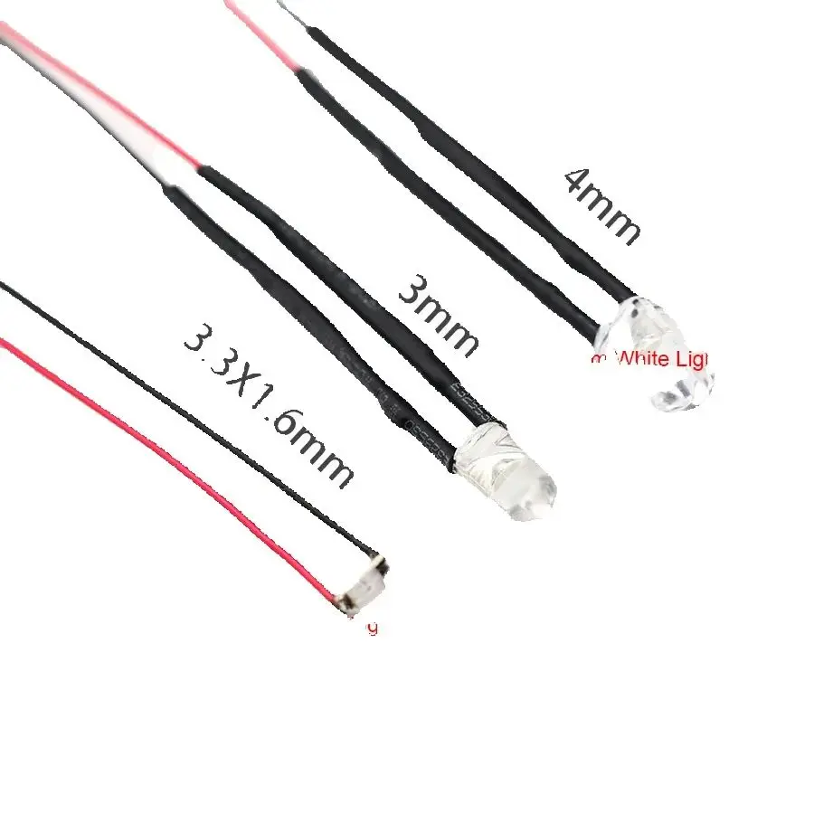 Orlando Hunter Model Car Parts 1:35 1:24 Welding With Single-Core High-Quality Wire Lamp Beads Led Light Smd Accessories Diy