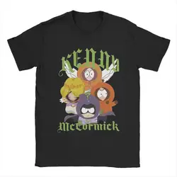 Men Kenny McCormick Southparks T Shirt 100% Cotton Clothing Leisure Short Sleeve