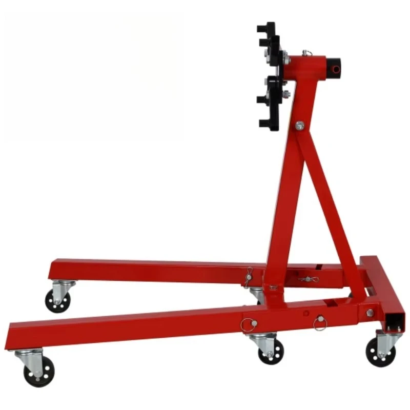 US Stock Heavy Load Foldable 2000lb Engine Stand Steel Rotating Head Adjustable Vehicle Engine Block Stand