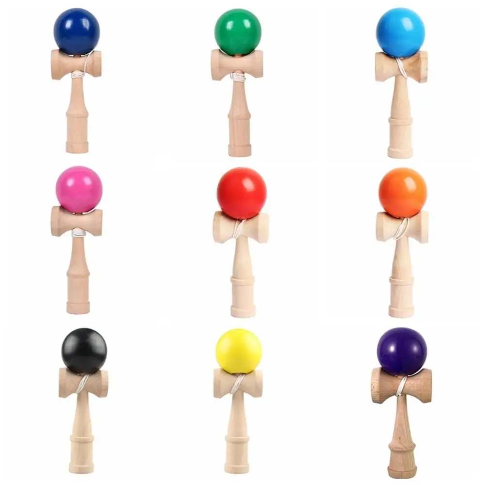 Kendama Wooden Toy Professional Kendama Skillful Juggling Ball Education Traditional Game Toy For Children