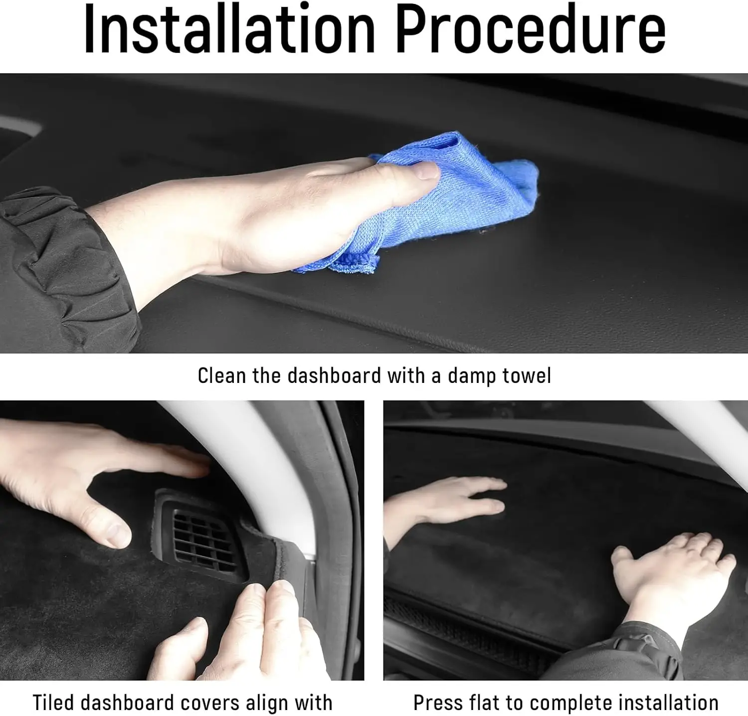 Dash Cover Compatible For Hyundai 2016 2018 Tucson Accessories Flannel Dashboard Cover Dash Mat Center Console Cover Sunshield view 6