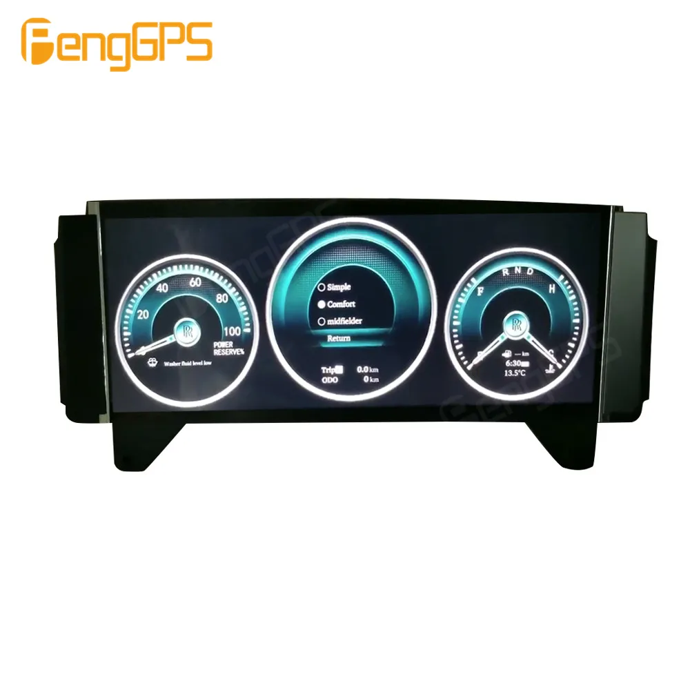 

Car LCD Digital Cluster For Rolls-Royce Virtual Cockpit Speed Meter Head Unit Car Accesorries Car Dashboard Display Head up Auto