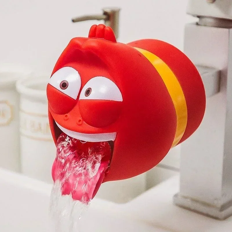 Cartoon Funny Bugs Faucet Extender Children\'s Gifts Splash-proof Tongue Children\'s Hand Washing Faucet Furniture Decoration