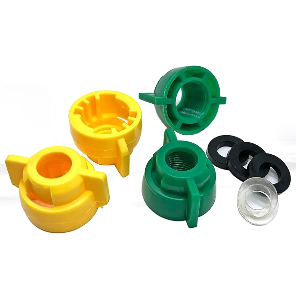 1/2/5/10/20 قطعة نبات الأنابيب فوهة تركيبات فوهة البخاخ البخاخ فم مستدير/مسطح الفم التوصيل/غطاء البطاقة #2