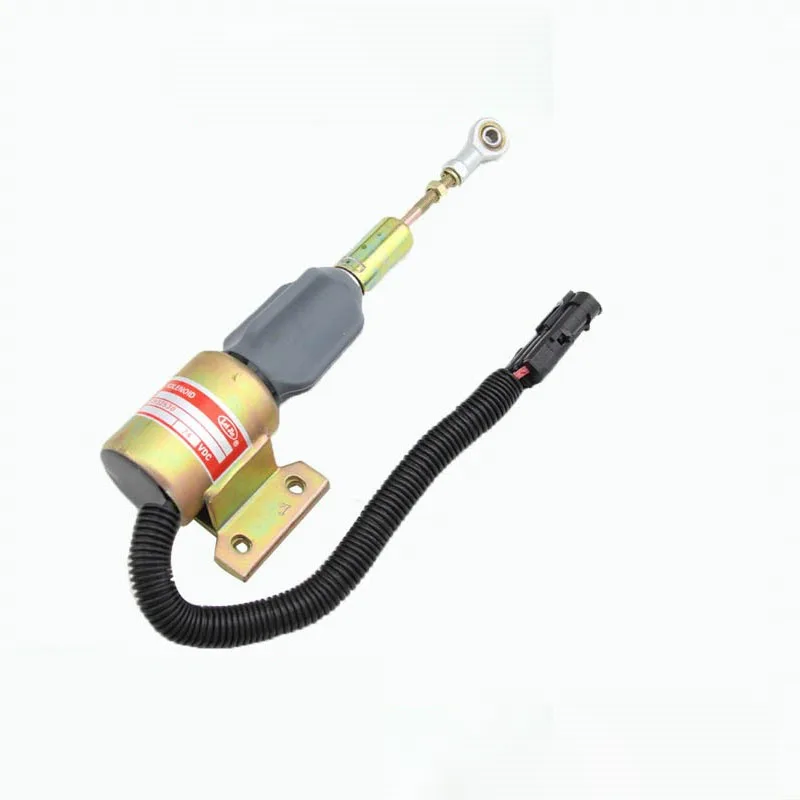 

3932530 for Hyundai R220 5 R210 3 excavator accessories for Cummins 5.9B C 12V 24V flameout solenoid valve