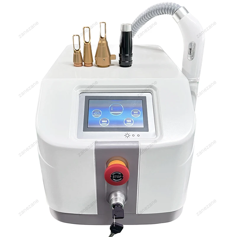 Professional PicoLaser 532 755 1320 1064 Pico Second Tattoo Removal Laser Machine Pico Laser Tattoo Removal Picosecond