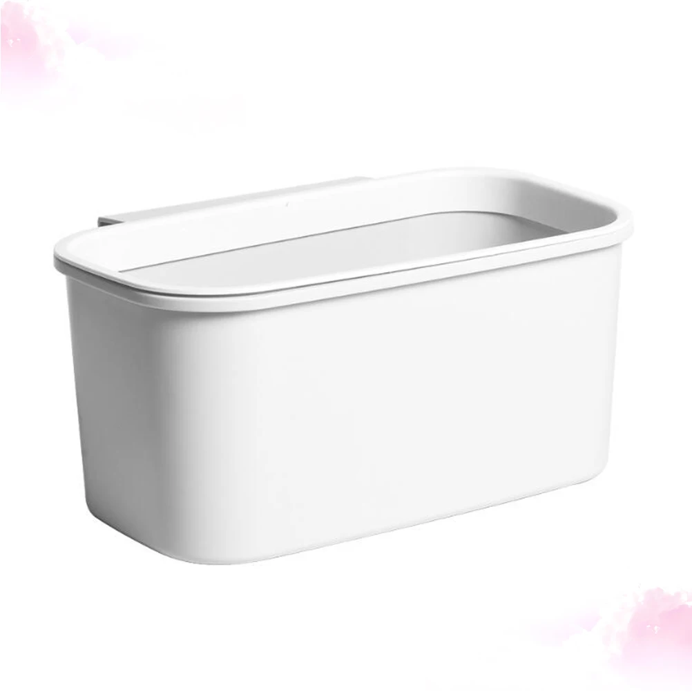 

Storage Hanging Trash Can Kitchen Sundries Container Cabinet Door Stackable Grey