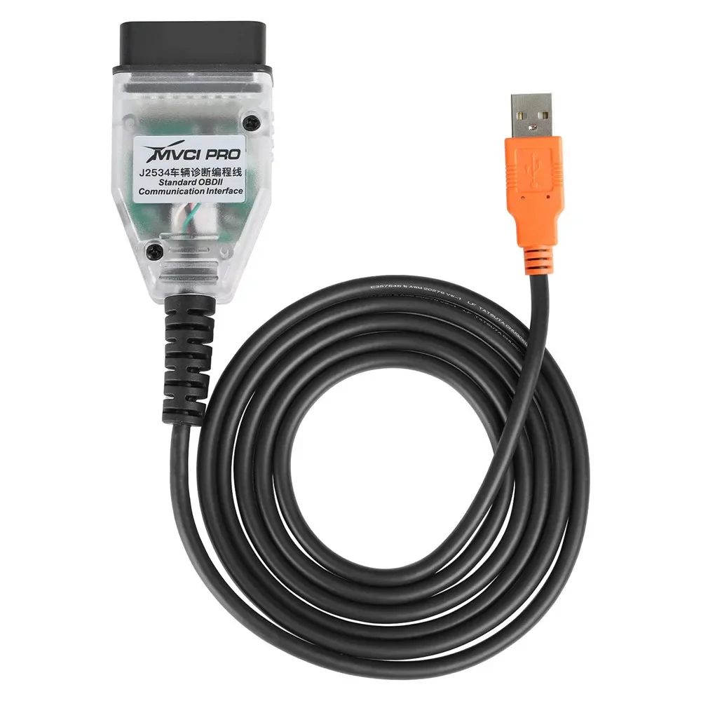 Xhorse MVCI PRO J2534 Cable Vehicle Diagnostic Programming Cable Support D-PDU and J2534 For IDO S