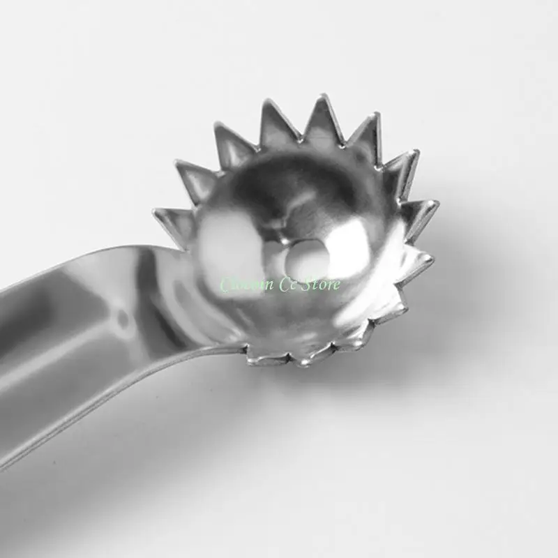 X90F Ergonomic Stainless Steels Kitchen Corer Tool 4Pcs Safe Tomato Strawberry Huller For Easy Stem Extraction Removal Tool